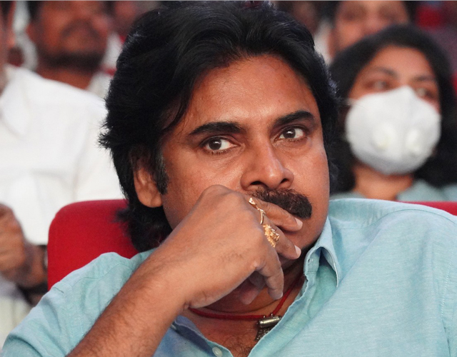 Pawan Kalyan at Vakeel Saab Pre Release